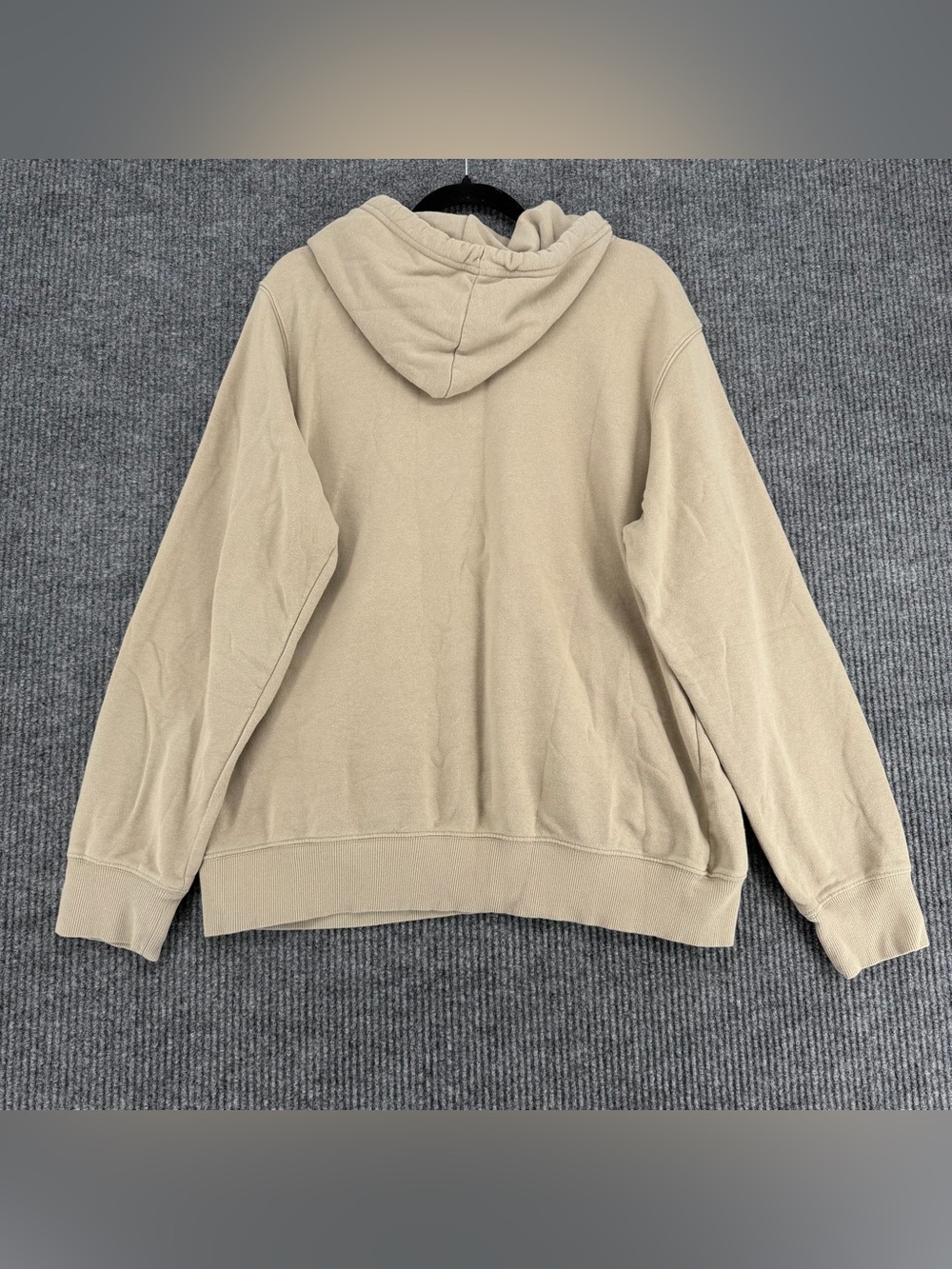 The North Face Camo Logo Hoodie Mens Large Cream Streetwear Pullover Outdoor - Picture 2 of 7